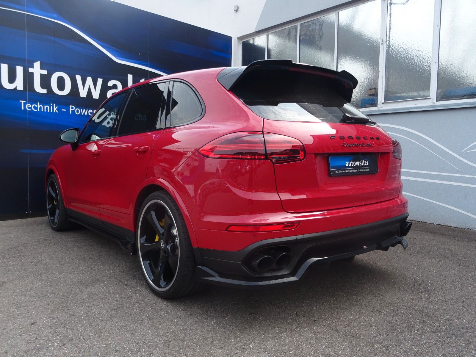 Fahrzeugabbildung Porsche Cayenne Turbo S