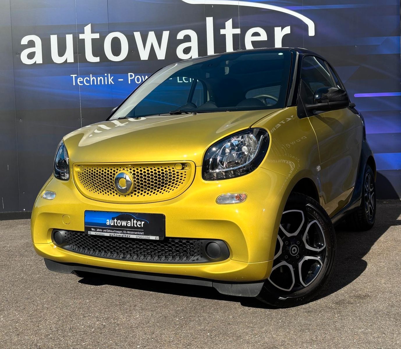 Smart ForTwo fortwo coupe-1.Hand-Pano-Sitzheizung