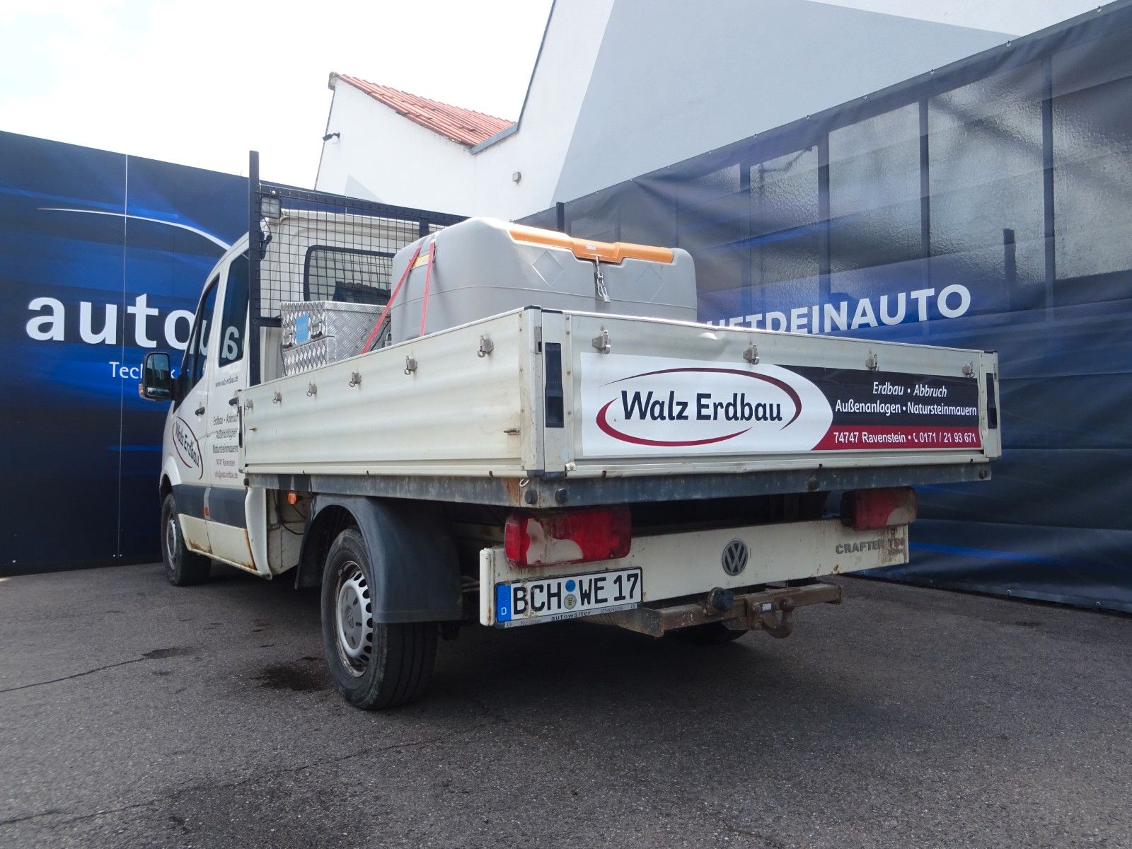 Fahrzeugabbildung Volkswagen Crafter Pritsche 35 mittel L2 Doppelkabine